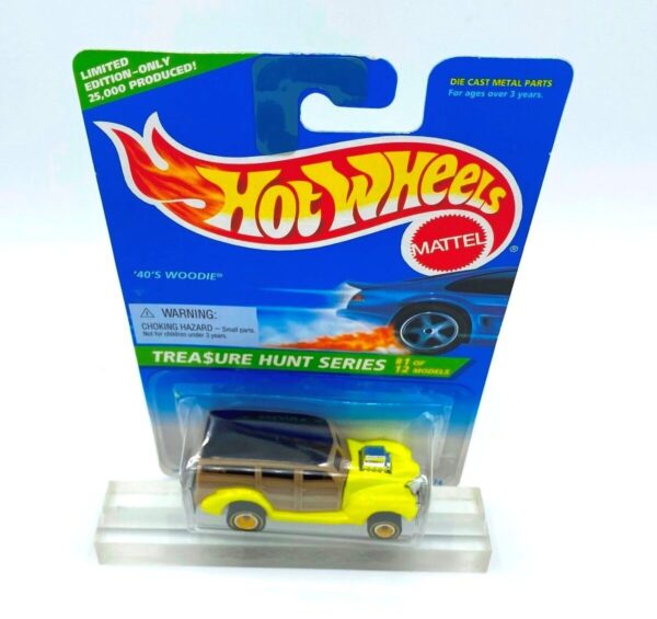 Hotwheels (Treasure Hunt Limited Edition 40's Woodie Super) (6) Hotwheels (Treasure Hunt Limited Edition 40's Woodie Super) (6)
