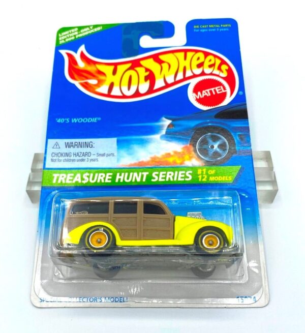 Hotwheels (Treasure Hunt Limited Edition 40's Woodie Super) (7) Hotwheels (Treasure Hunt Limited Edition 40's Woodie Super) (7)