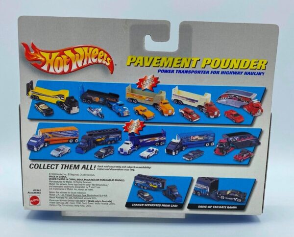 Hotwheels (Treasure Hunt Pavement Pounder & 57 T-Bird) 2 Pk (21)