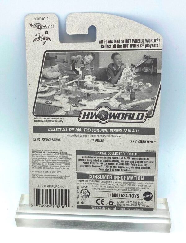 Hotwheels (Treasure Hunt Pontiac Rageous Super) (9) Hotwheels (Treasure Hunt Pontiac Rageous Super) (9)