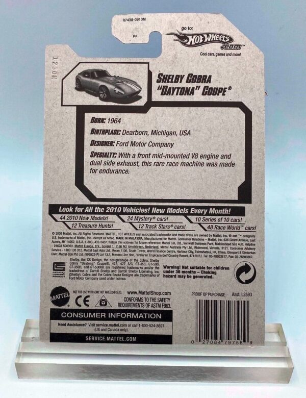 Hotwheels (Treasure Hunt Shelby Cobra) (5)