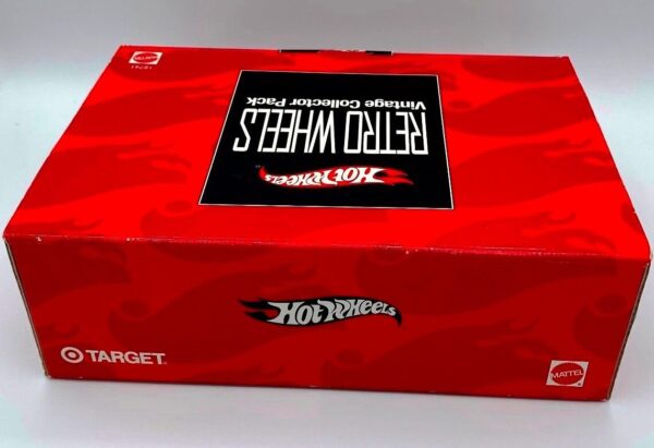 Hotwheels "Exclusive Retro Wheels Vintage 1970's Collector Pack" (Hotwheels 1:64 Scale Target Vintage 4-Vehicles Collection) “Rare-Vintage” (1996)