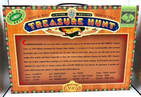Vintage (2001 Treasure Hunts) Box Set (15) Vintage (2001 Treasure Hunts) Box Set (15)
