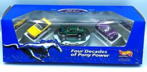 Vintage Four Decades Of Pony Power (3-Car Set) (2)