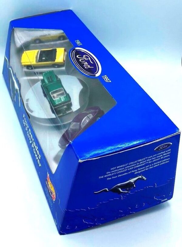 Vintage Four Decades Of Pony Power (3-Car Set) (5)