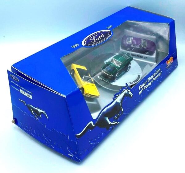 Vintage Four Decades Of Pony Power (3-Car Set) (6)