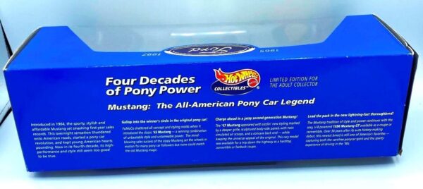 Vintage Four Decades Of Pony Power (3-Car Set) (8)