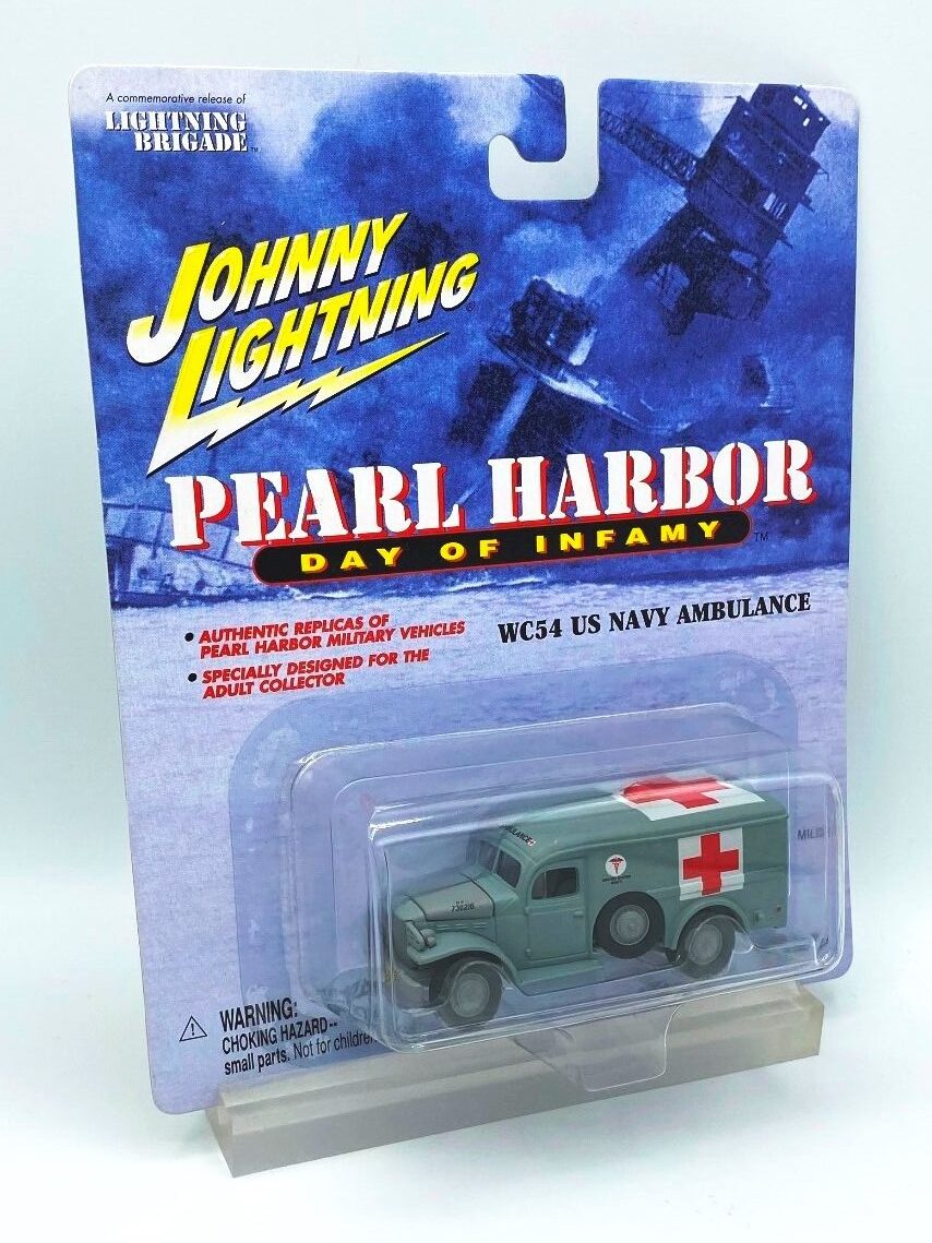 Wc54 US Navy Ambulance 2001 Johnny Lightning Pearl Harbor Day of Infamy 1 64 for sale online 