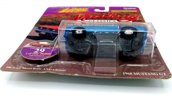 Vintage 1968 Mustang GT Blue (10) Vintage 1968 Mustang GT Blue (10)