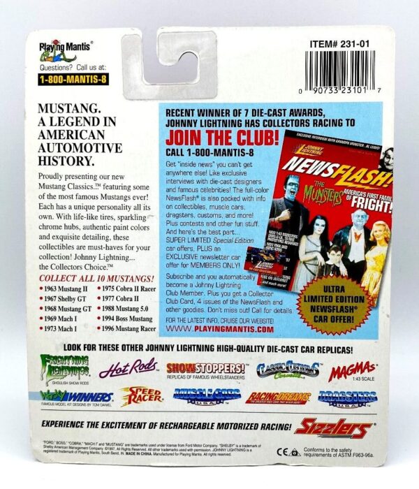 Vintage 1968 Mustang GT Blue (11) Vintage 1968 Mustang GT Blue (11)