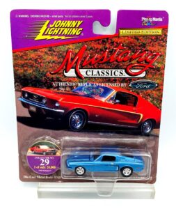 Vintage 1968 Mustang GT Blue (3)