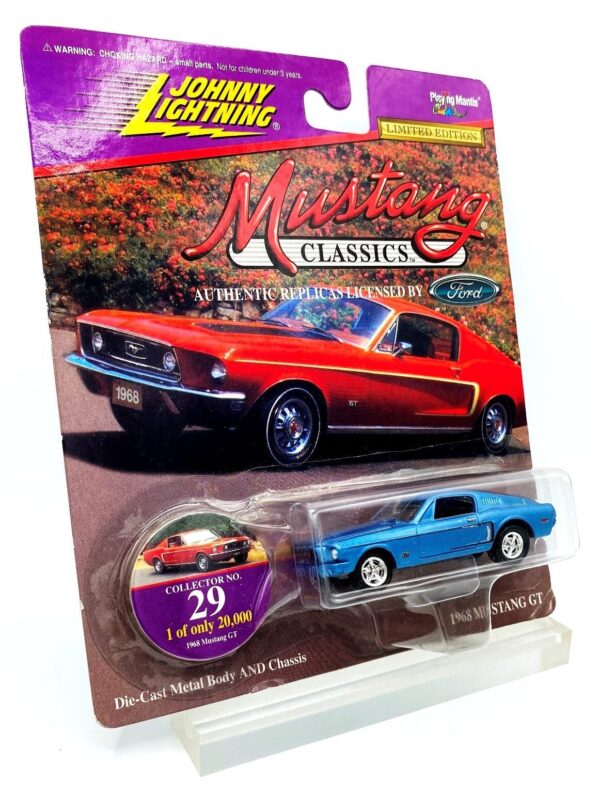 Vintage 1968 Mustang GT Blue (4) Vintage 1968 Mustang GT Blue (4)