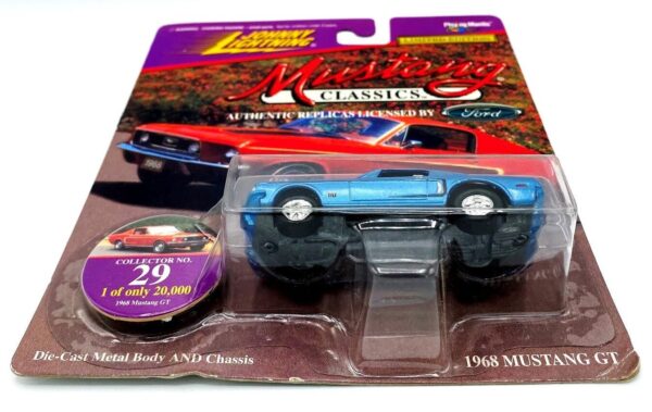 Vintage 1968 Mustang GT Blue (9) Vintage 1968 Mustang GT Blue (9)