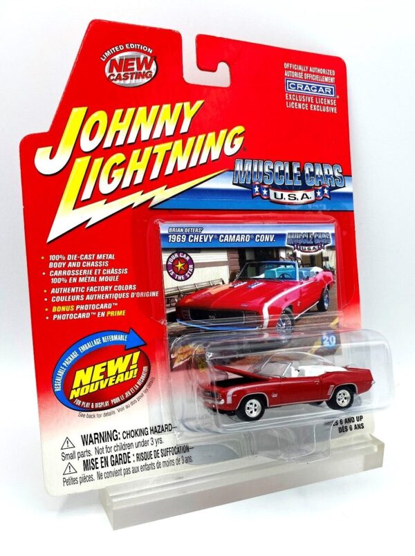 Vintage 1969 Chevy Camaro Conv. Red (4)