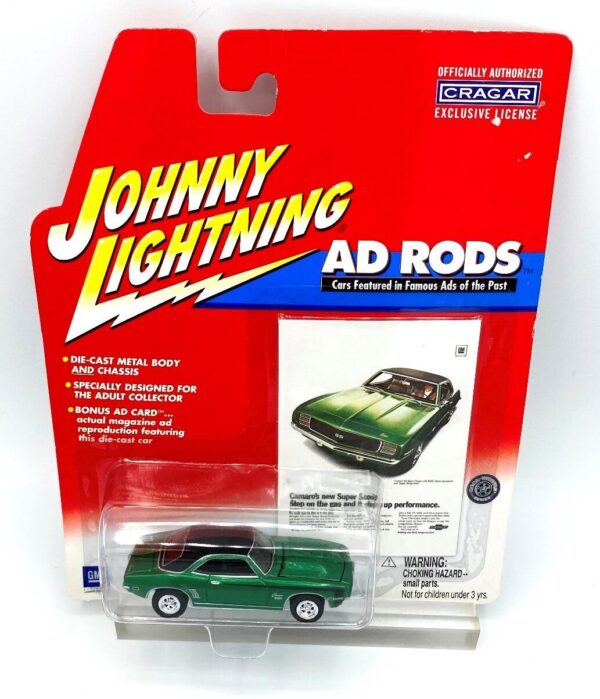 Vintage 1969 Chevy Camaro RS-SS Green (3)