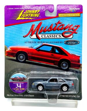 Vintage 1988 Mustang 5.0 Gray (2)