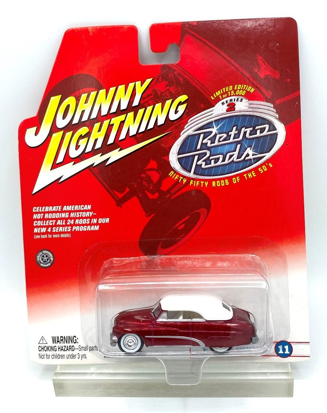 Vintage '51 Mercury Convertible Red (1)