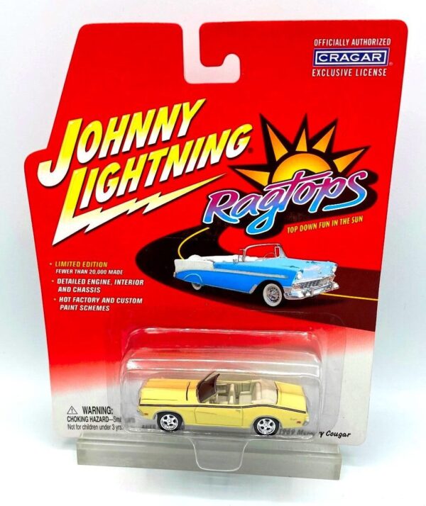 Vintage 1969 Mercury Cougar Yellow (2)