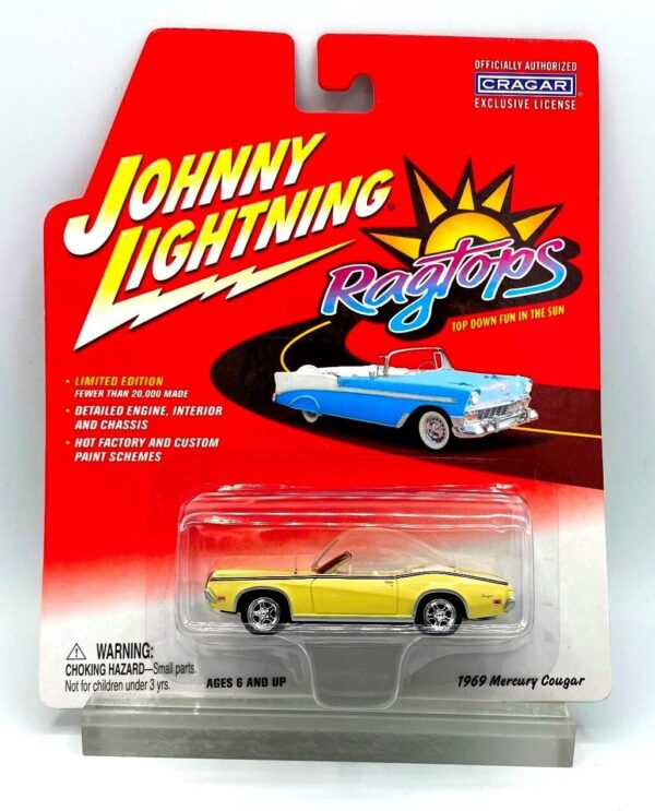 Vintage 1969 Mercury Cougar Yellow (4)