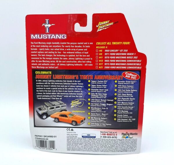 Vintage 1969 Shelby GT 350-40th Ann (12) Vintage 1969 Shelby GT 350-40th Ann (12)