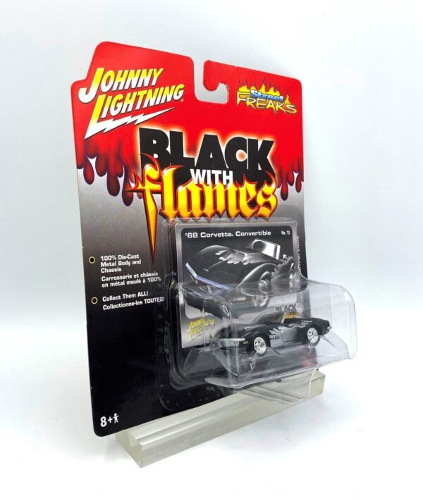 Vintage '68 Corvette Convertible Black Flames (5)