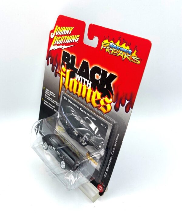Vintage '68 Corvette Convertible Black Flames (9)