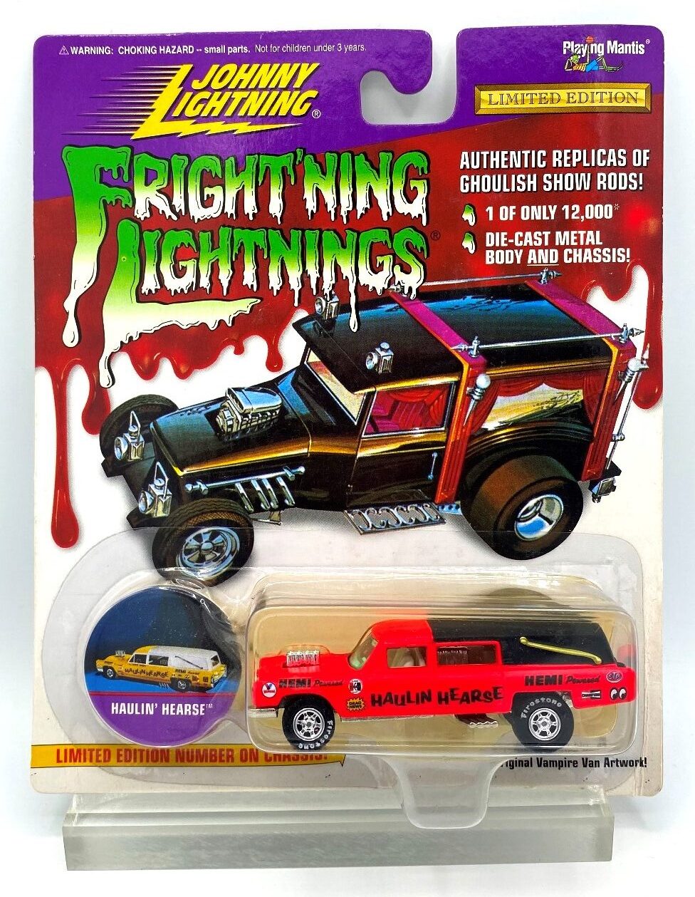 Johnny Lightning Frightning Lightnings Vampire Van 1 64 for sale online