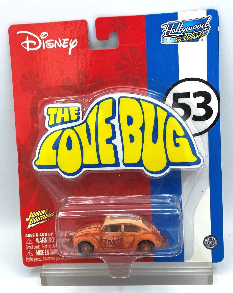 Johnny Lightning Disney ~ The Love Bug ~ NEW ON CARD 