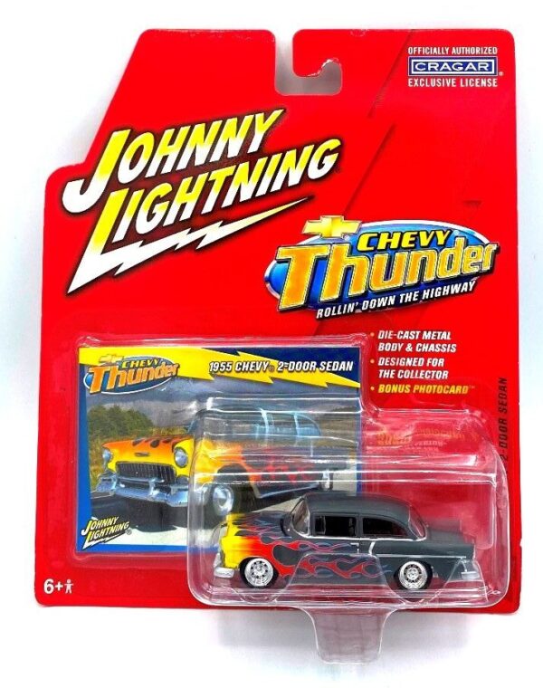 Vintage 1955 Chevy 2-Door Gray (1) Vintage 1955 Chevy 2-Door Gray (1)