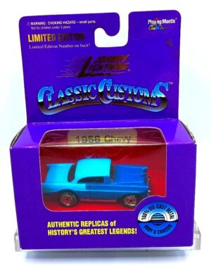 Johnny Lightning Authentic Replicas "Vintage Classic Customs! "Ultra Limited Edition Chrome Chassis Box Series!" 1:64 Scale Die-Cast “Rare-Vintage” (1995-1997)