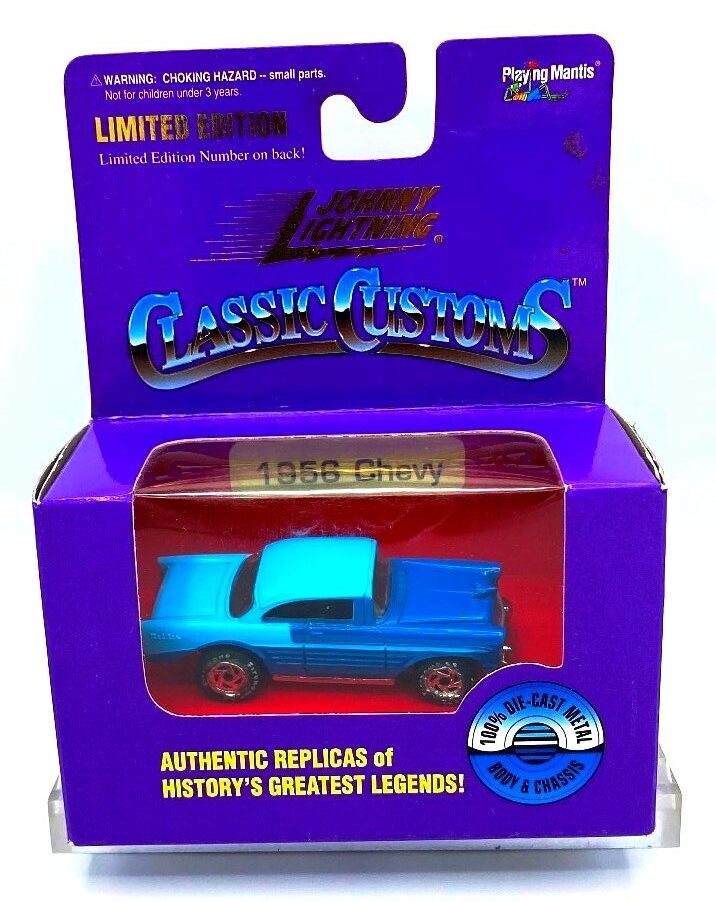 Classic Customs Box Edition! Authentic Replicas "Vintage 1956 Chevy Ultra Limited Edition Chrome