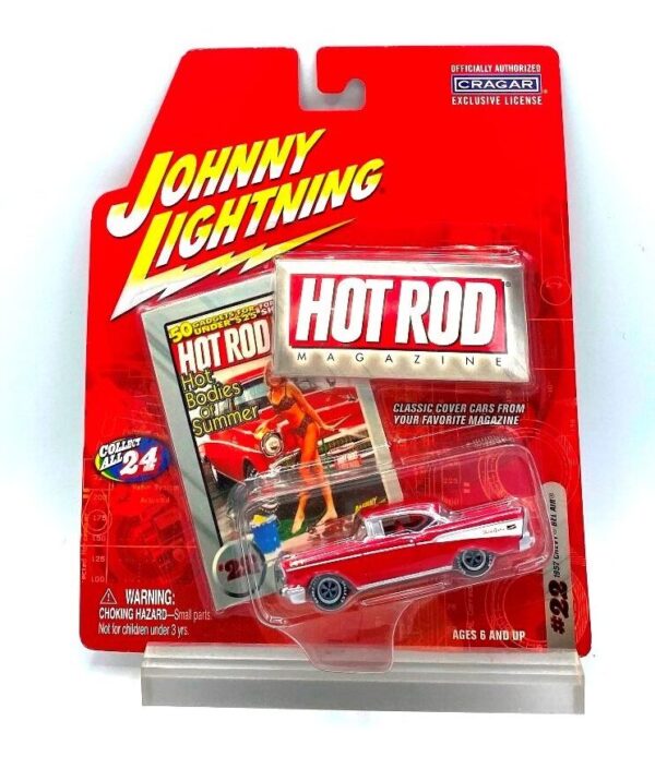 Vintage 1957 Chevy Bel Air Red (3)