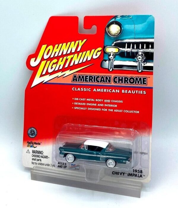 Vintage 1958 Chevy Impala Green (7)
