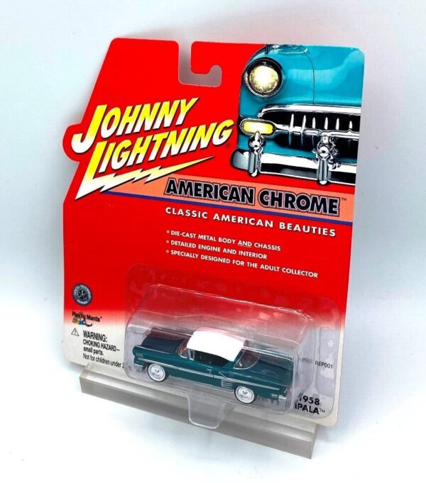 Vintage 1958 Chevy Impala Green (8)