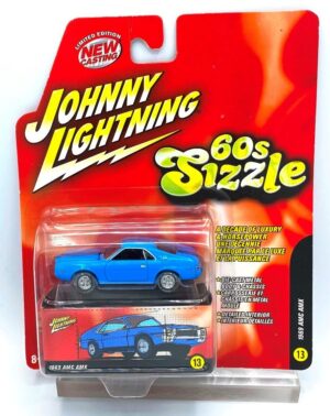 Johnny Lightning Authentic Replicas "Vintage 60s Sizzle Limited Edition" (Boxcar Storage Container Series) 1:64 Scale Die-Cast “Rare-Vintage” (2005-2006)