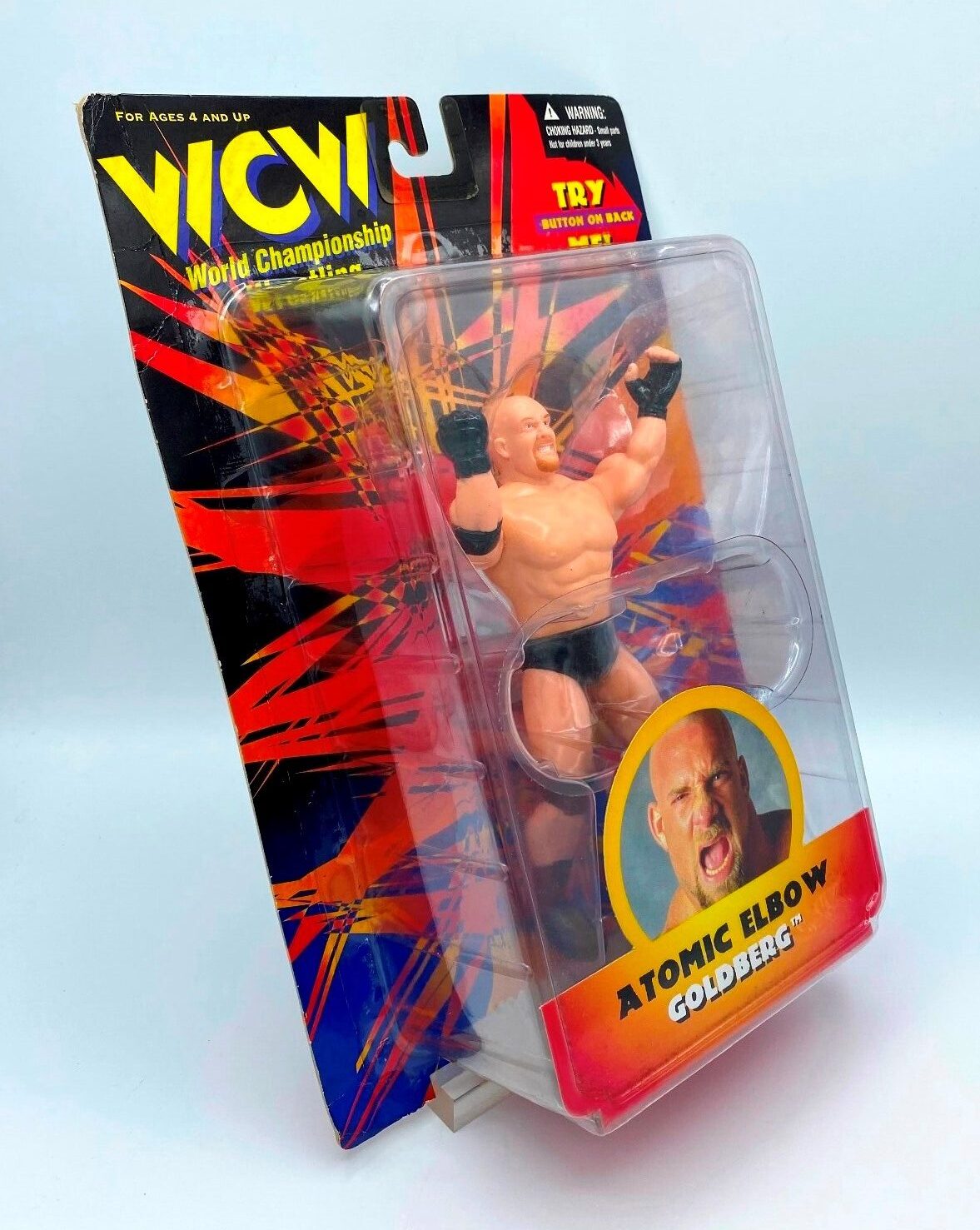 WCW WWE Wwf1998 Goldberg Atomic Elbow Wrestling Figure for sale online 