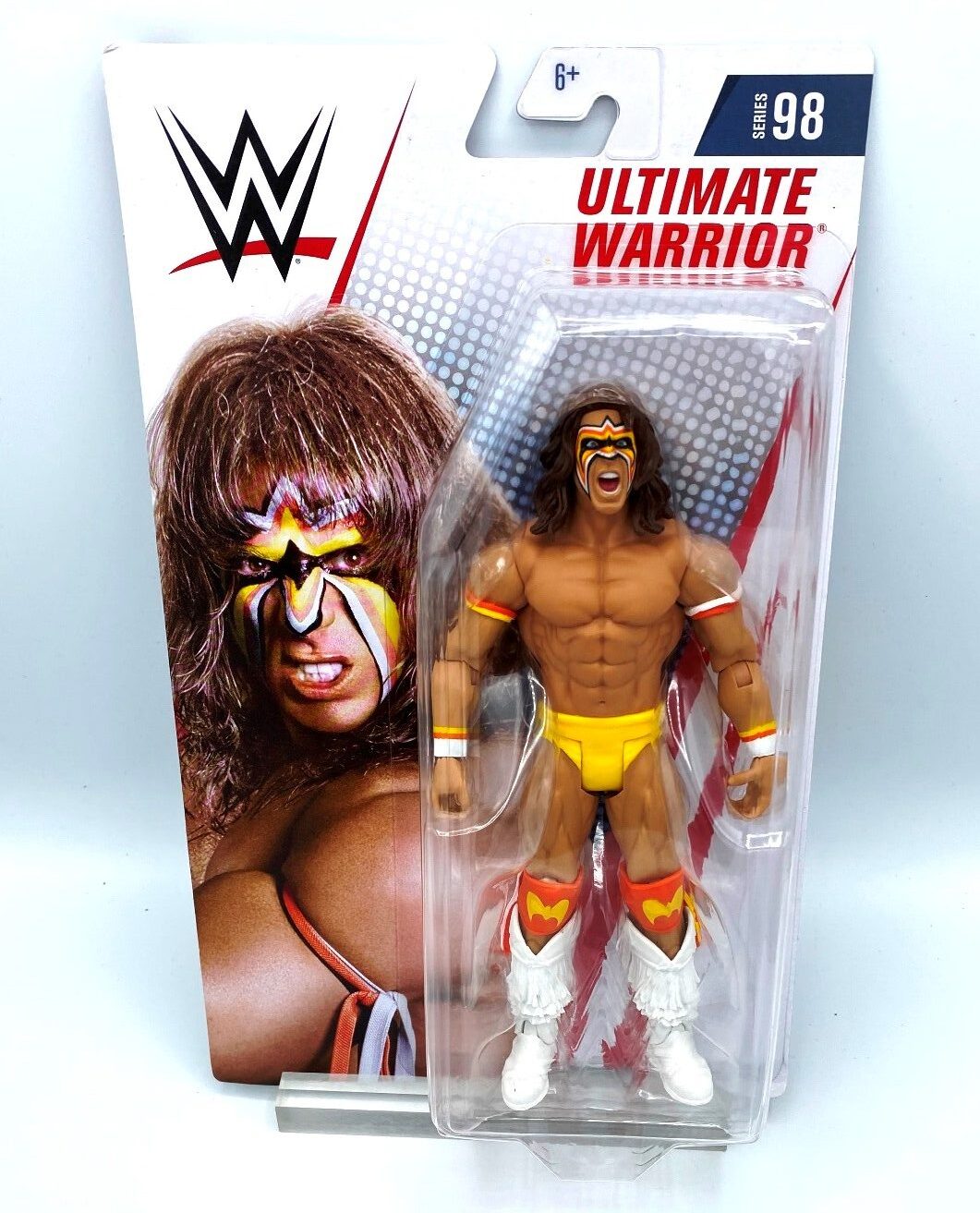 WWE Mattel action figure BASIC 56 LEGEND ULTIMATE WARRIOR kid toy PLAY Wrestling 