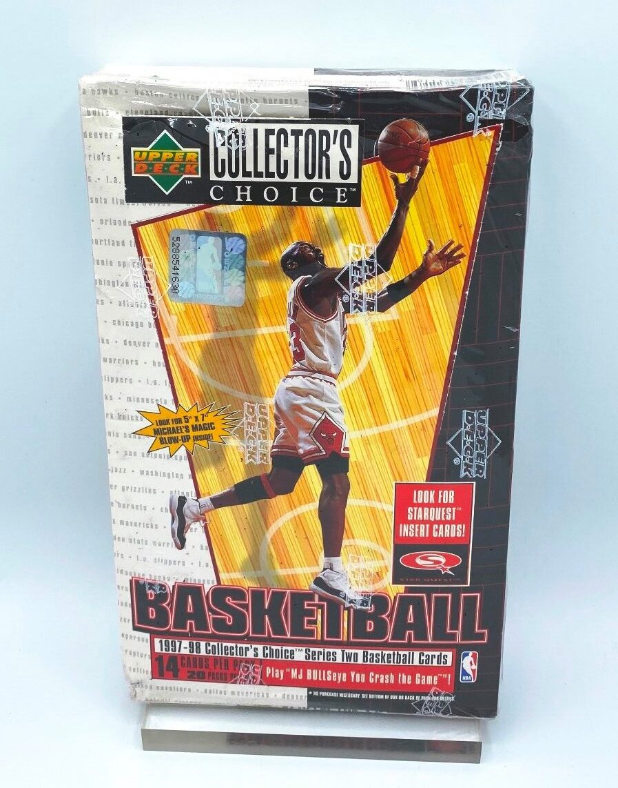 Michael Jordan Card 1997-98 Collector's Choice Crash the Game