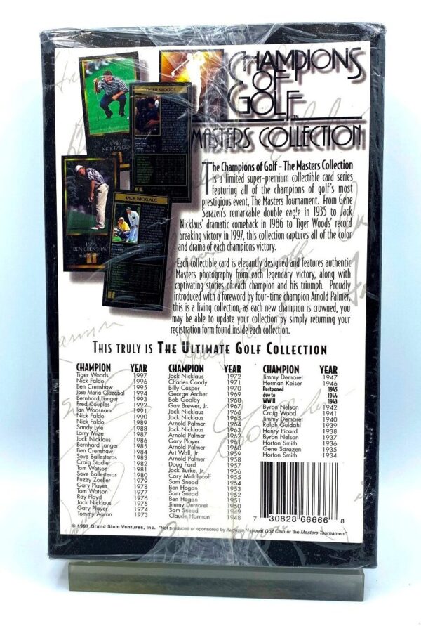 1997 Tiger Woods Rookie (The Champions Of Golf Masters Collection) (7) 1997 Tiger Woods Rookie (The Champions Of Golf Masters Collection) (7)
