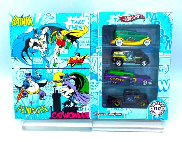 Batman Hotwheels Exclusive 4Pk (2) Batman Hotwheels Exclusive 4Pk (2)