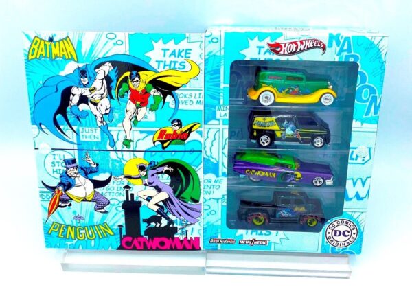 Batman Hotwheels Exclusive 4Pk (3) Batman Hotwheels Exclusive 4Pk (3)