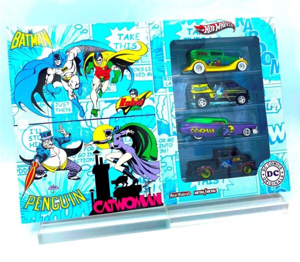 Batman Hotwheels Exclusive 4Pk (4) Batman Hotwheels Exclusive 4Pk (4)