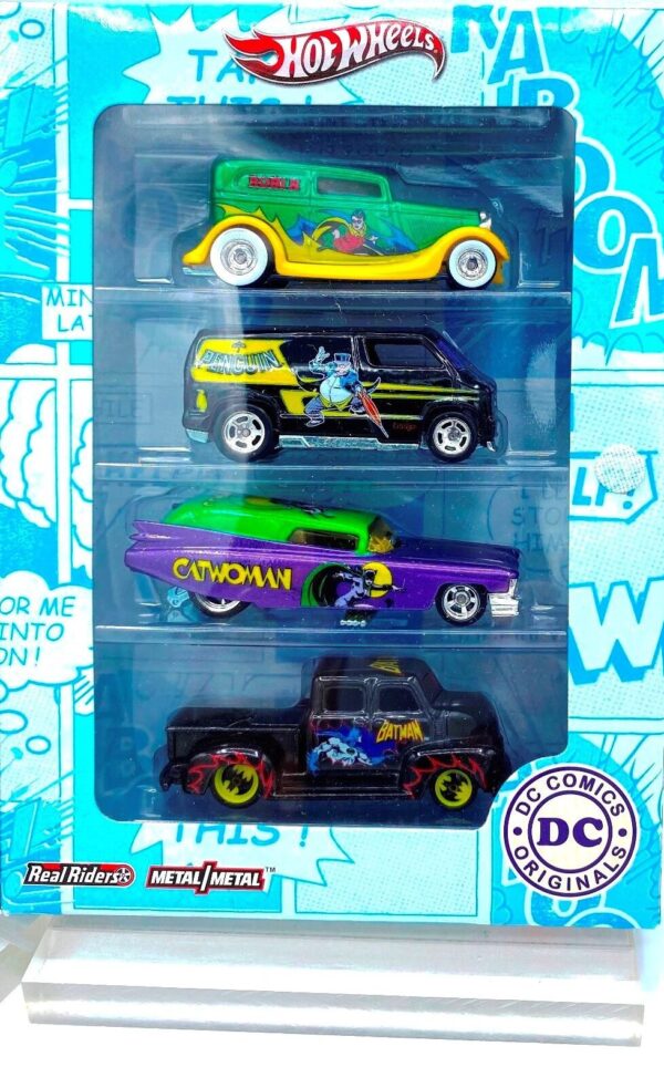 Batman Hotwheels Exclusive 4Pk (6) Batman Hotwheels Exclusive 4Pk (6)