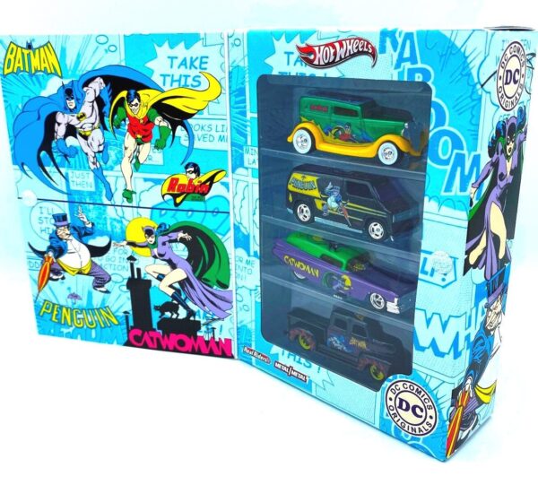Batman Hotwheels Exclusive 4Pk (7) Batman Hotwheels Exclusive 4Pk (7)