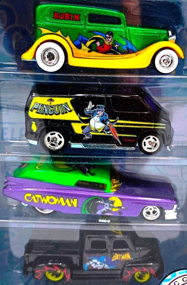 Batman Hotwheels Exclusive 4Pk (9) Batman Hotwheels Exclusive 4Pk (9)