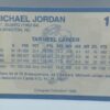 1989 Michael Jordan (Coca-cola) Collegiate Collection Card #18 (2)