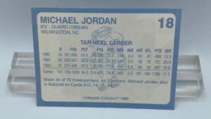 1989 Michael Jordan (Coca-cola) Collegiate Collection Card #18 (2)