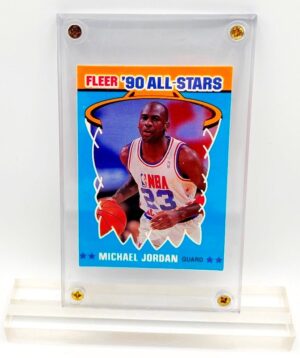 1990 Michael Jordan (All-Stars Fleer Card-5 of 12)=1pc (1)