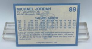 1990 Michael Jordan (North Carolina) Collegiate Collection Card #89 (2)
