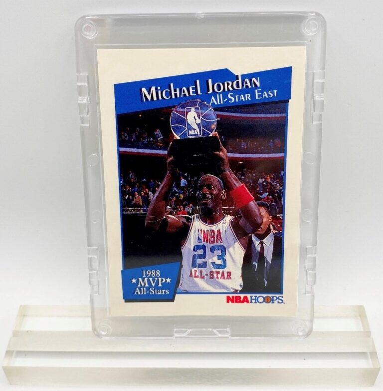 1991 NBA Hoops Basketball Collection! Vintage Michael Jordan ("1988 MVP